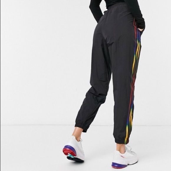 adidas rainbow track pants Off 50 